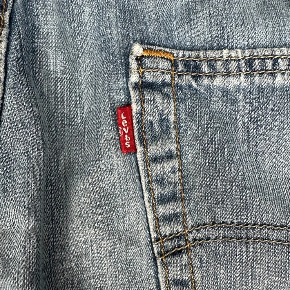 Levi's 505 Jeans Men 36x32 Regular Fit Straight Leg Medium Wash Casual Denim